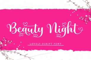 Beauty Night Font Download