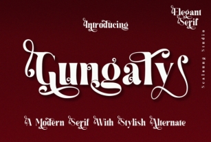 Gungaly Font Download