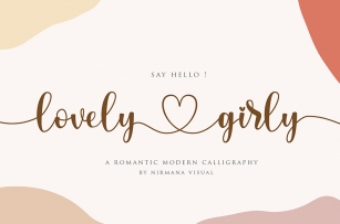 Lovelygirly Font Download