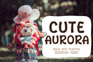 Cute Aurora Display Font Download