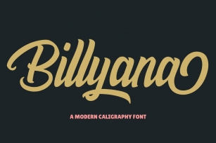 Billyana Font Download