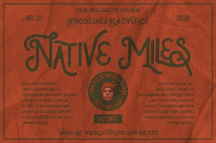 Native Miles Type Font Download