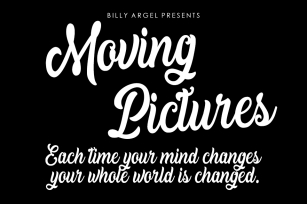 Moving Pictures Font Download