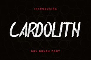 Cardolith Font Download