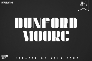Dunford moore Font Download