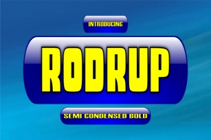 Rodrup Font Download