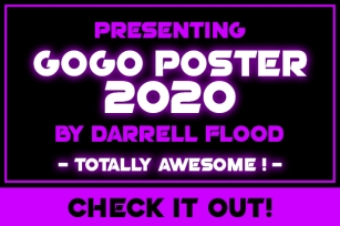 Go Go Poster 2020 Font Download