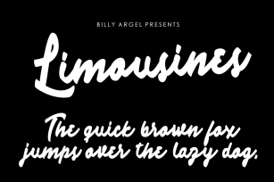 Limousines Font Download