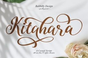 Kitahara Scrip Font Download