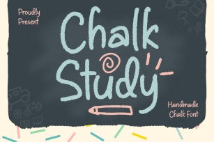 Chalk Study and Doodles Font Download