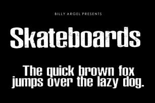 Skateboards Font Download