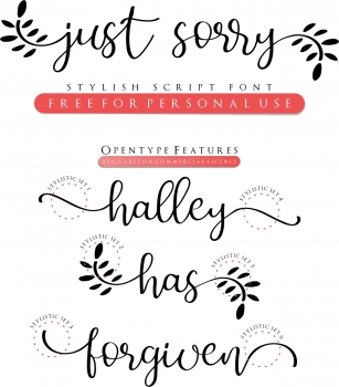 Just Sorry Font Download