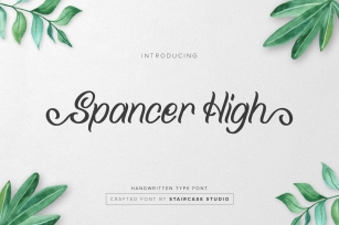 Spancer High Font Download