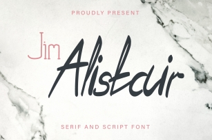 Jim Alistair Serif Font Download