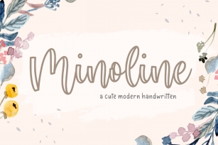 Minoline Font Download