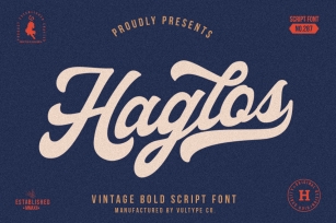 Haglos Font Download