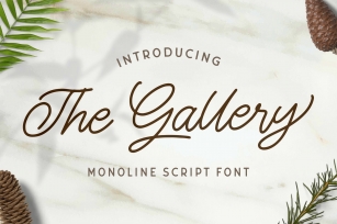 The Gallery Font Download