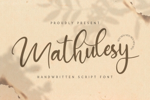 Mathulesy Font Download