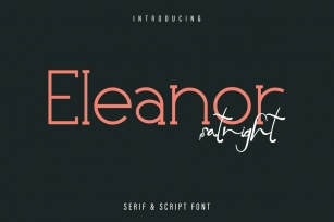 Eleanor Satnigh Font Download