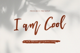 I am Cool Font Download