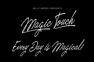 Magic Touch Font Download