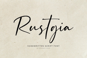 Rustgia - Font Download