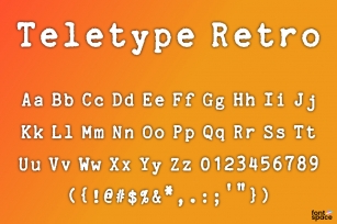 Teletype Retr Font Download