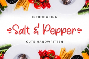 Salt & Pepper Font Download