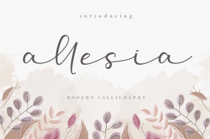 Allesia Font Download