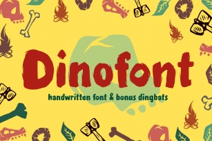 Dinofont and Doodles Font Download