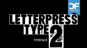 Letterpress Type Tw Font Download