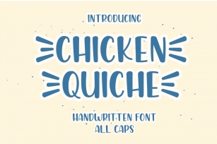 Chicken Quiche Font Download