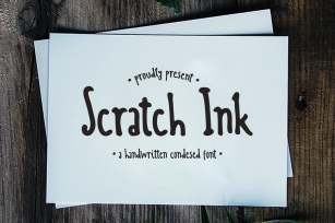 Scratch Ink Font Download