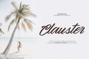 Clauster Font Download