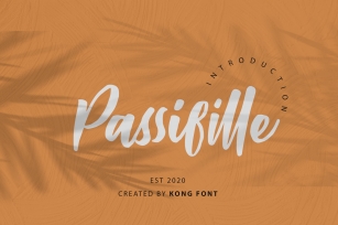 Passifille Font Download