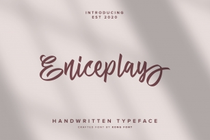 Eniceplay Font Download