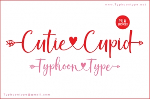 Cutie Cupid - Font Download