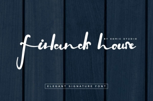 Firlands House Font Download