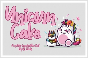 Unicorn Cake Font Download