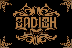 SADISH Font Download
