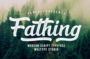 Fathing Font Download