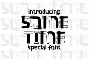 Some Time Font Download