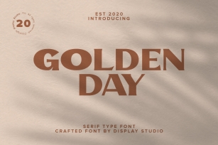 Golden Day Font Download