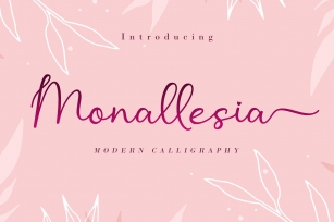 Monallesia Scrip Font Download