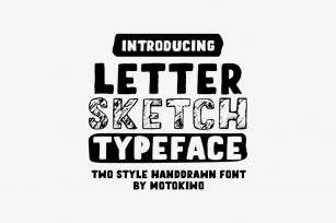 Letter Sketch Font Download