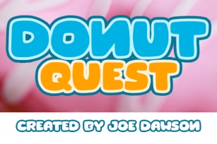 Donut Ques Font Download
