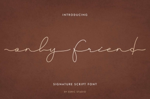 Only Friend Font Download