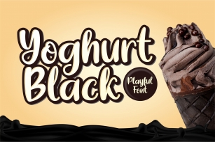 Yoghurt Black Font Download