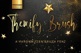 Themify Brush Font Download