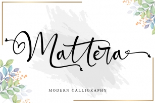 Mattera Font Download